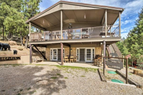 Cozy Ruidoso Cabin with Hot Tub and Game Room!